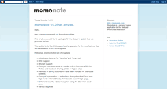 Desktop Screenshot of blog.momonote.com